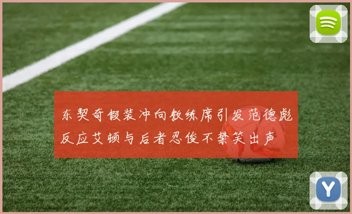 东契奇假装冲向教练席引发范德彪反应艾顿与后者忍俊不禁笑出声